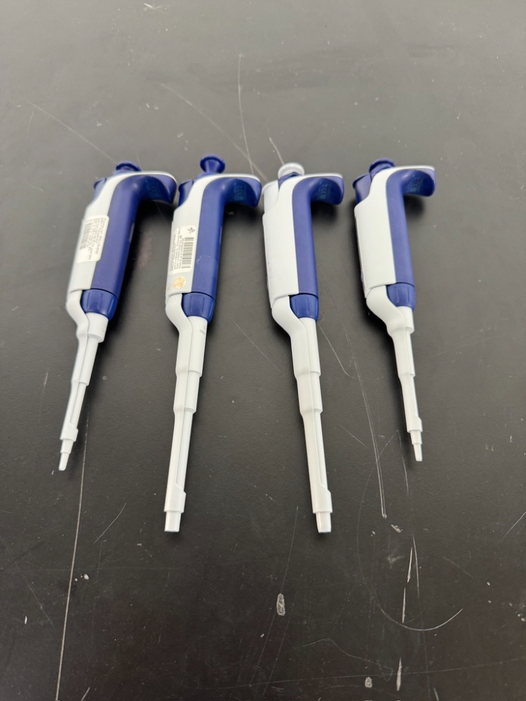 Image of Rainin Pipet-Lite XLS Single Channel Pipettes - Quantity 4